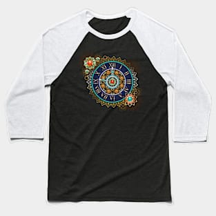 Clock with Beads Baseball T-Shirt